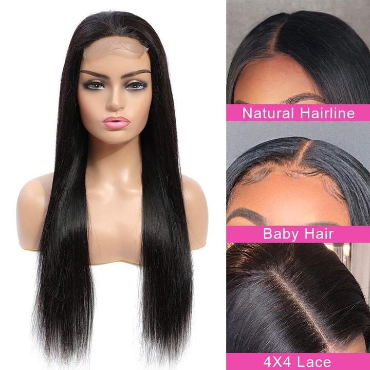 What is a 4x4 lace wig?