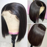 Vrvogue Hair 13x4/4x4 Transparent Lace Wigs  Straight Hair Wig 180 210 Density Brazilian Human Hair Wigs