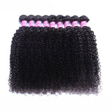 Brazilian Kinky Curly 10 Bundles 100% Human Hair Bundles Vrvogue Hair