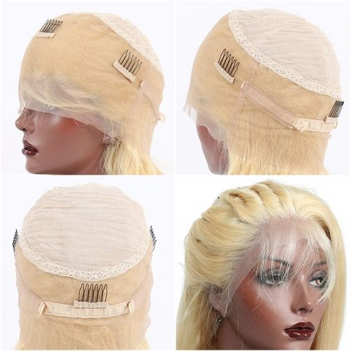 613 Pre Plucked 360 HD Transparent Lace Frontal Wigs with Baby Hair Brazilian Straight Hair Vrvogue Hair