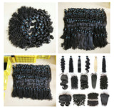 12A Brazilian Hair Deep Wave 20-30-50 Pcs 100% Human Hair Bundles For Sale High Quality Wholesale