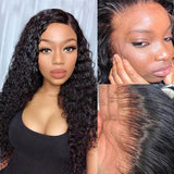 40 Inch Mink Brazilian Hair Loose Deep Wave Wigs 13*4 HD Transparent Lace Front Wigs 180 210 250 Density Human Hair Wigs Vrvogue Hair