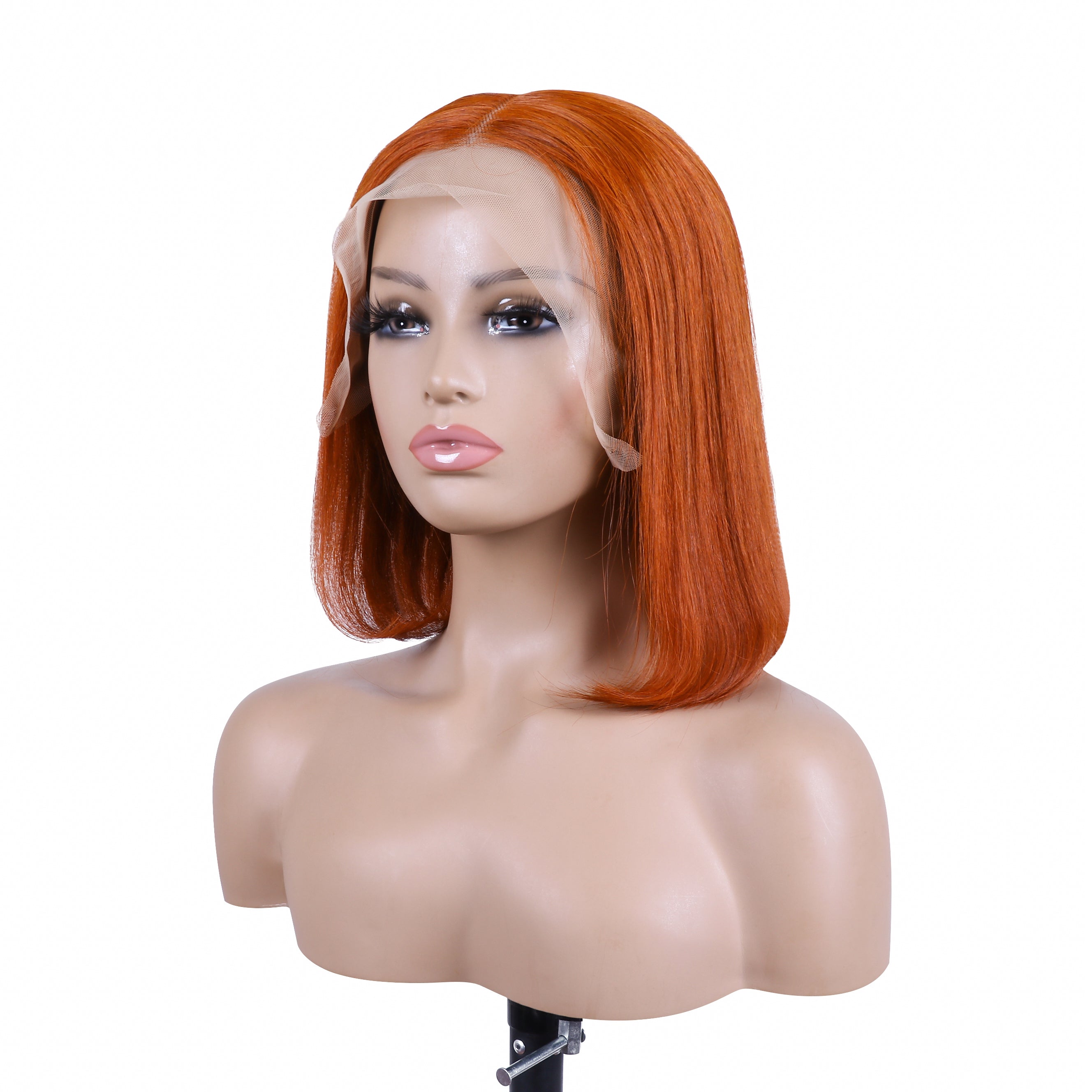 4x4/13x4 Bob HD Transparent Lace Front Wigs Straight Hair 180 210 Density Human Hair Wigs Vrvogue Hair