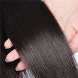Straight Human Hair Closure 4*4 Lace Closure Natural Color Vrvogue Hair