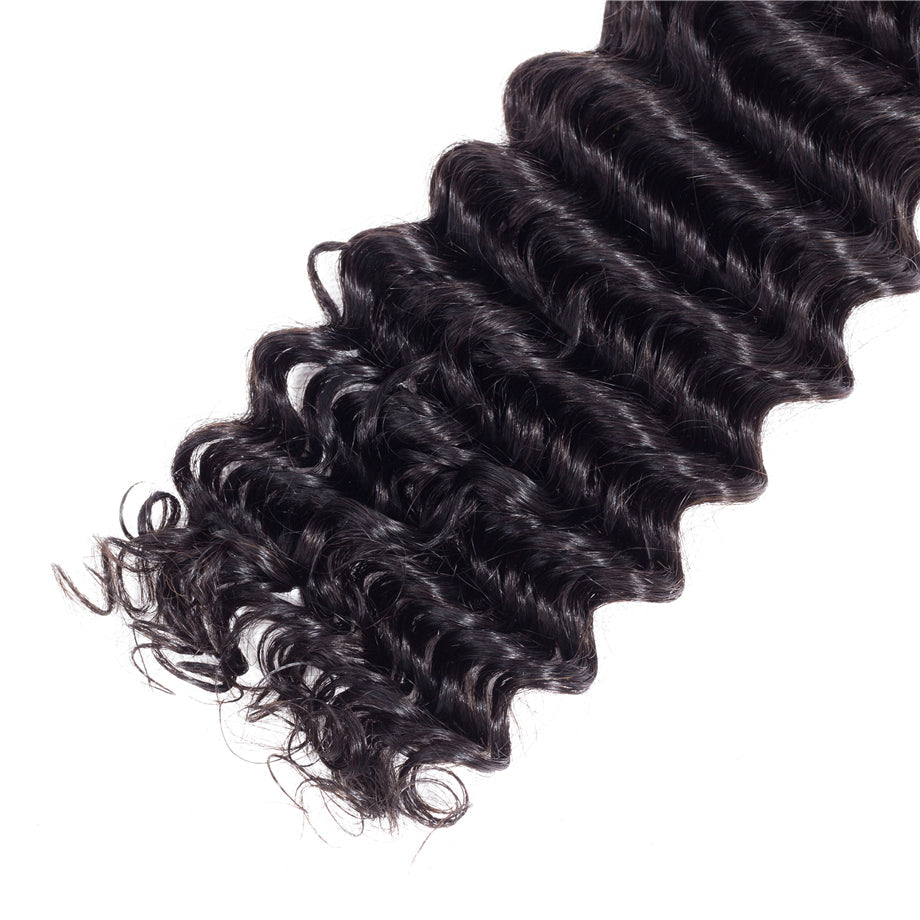 Brazilian Deep Wave 10A Grade Remy 100% Human Hair 1 Bundle Deal vrvogue hair - vrvogue hair