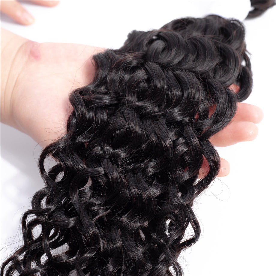 Brazilian Water Wave 10A Grade Remy 100% Human Hair 1 Bundle Deal vrvogue hair - vrvogue hair