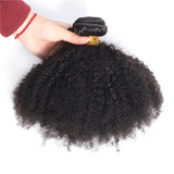 Afro Kinky Curly 10A Grade 100% Virgin Human Hair 1 Bundle Deal Nature Color Vrvogue hair