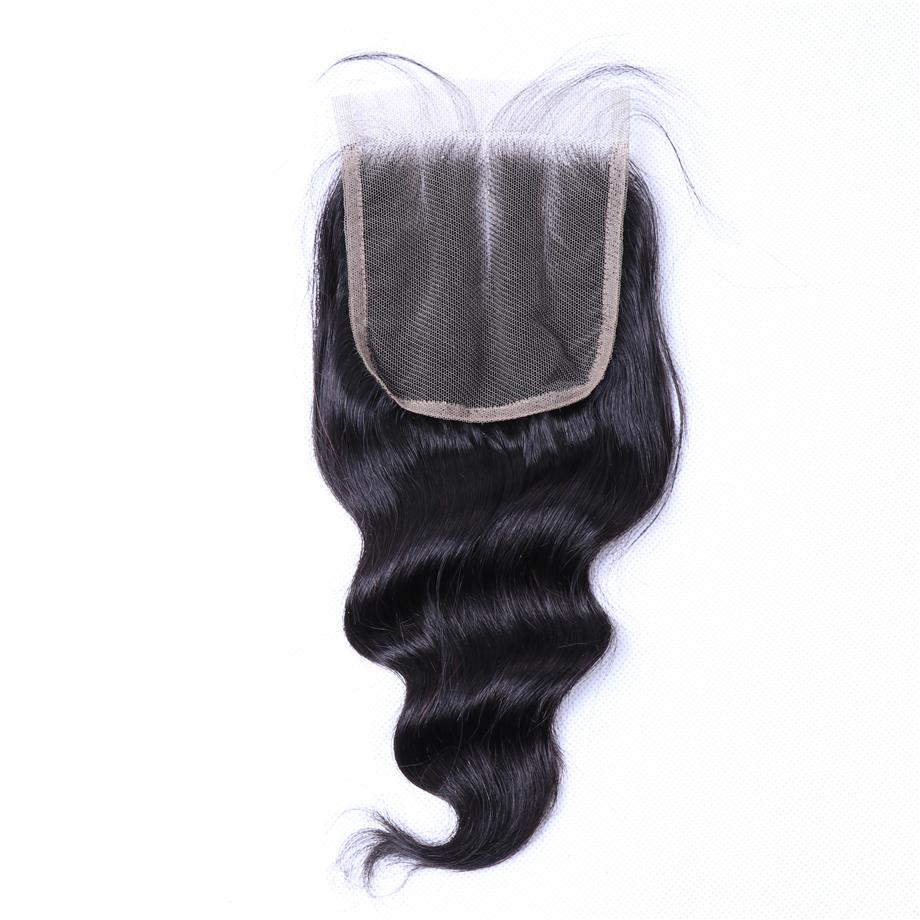 Malaysian Loose Deep Bundles With 4×4 Closure 10A Grade 100% Human Remy Hair Bling Hair - Bling Hair