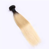 Brazilian Straight 3 Bundles 100% Human Hair Weave Bundles T1B/613 Color Remy Hair Extension Vrvogue Hair