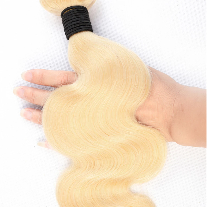Brazilian Body Wave 4 Bundles 100% Human Hair Weave Bundles 613 Color Remy Hair Vrvogue Hair