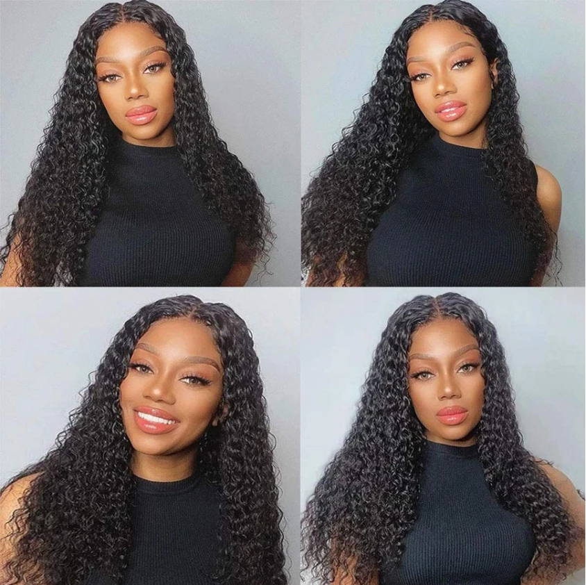 Brazilian Water Wave 3 Bundles With 13*4 Lace Frontal 10A Grade 100% Human Remy Hair Vrvogue Hair