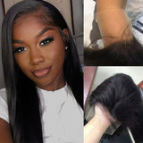 Vrvogue Hair 13x4 HD Lace Front Wig Virgin Hair With Babyhair Best Straight Human Hair Wigs
