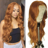 13x4/T Part/4x4 Transparent Lace Wigs Peruvian Colored Blonde Body Wave Wig Human Hair Wig Vrvogue Hair