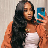 Breathable Soft Virgin Hair AmazingBody Wave 13x4 HD Lace Front Wig Vrvogue Hair