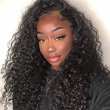 Brazilian Kinky Curly 4 Bundles With 13*4 Lace Frontal 10A Grade 100% Human Remy Hair Vrvogue Hair