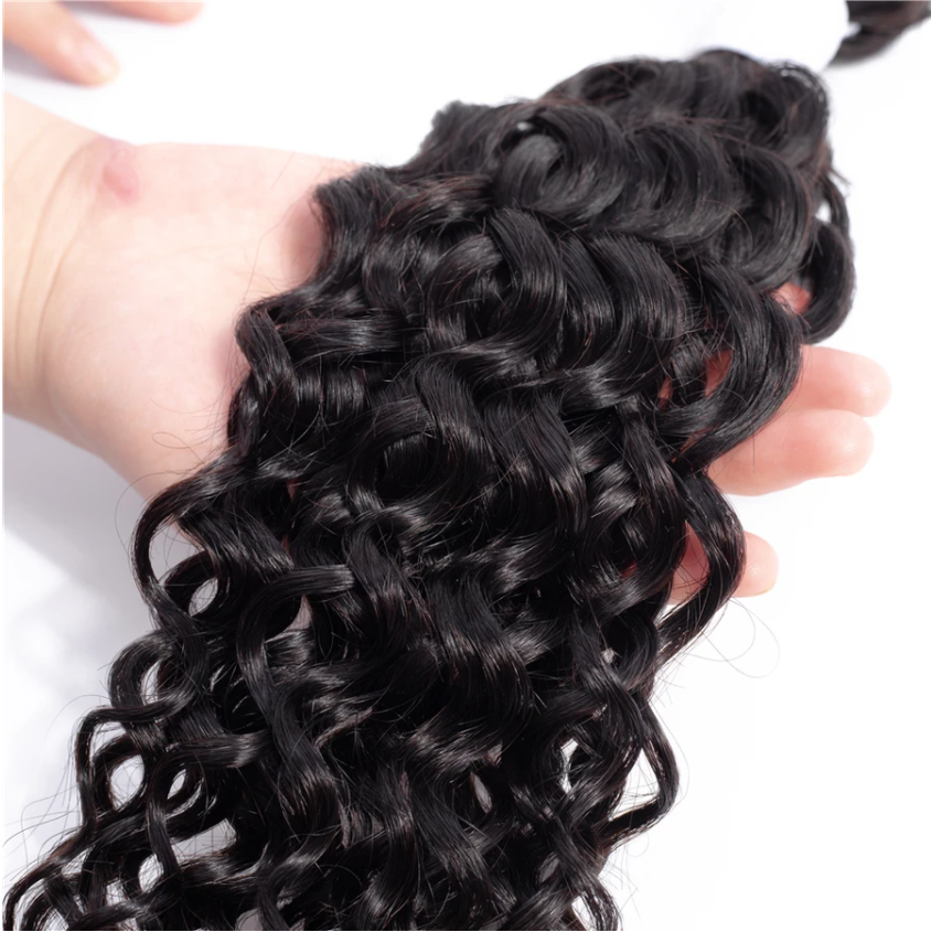 Water Wave Hair 4 Bundles Brazilian Hair Weave Bundles 100% Remy Human Hair Extension Vrvogue Hair